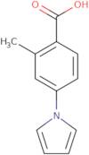 2-Methyl-4-(1H-pyrrol-1-yl)benzoic acid