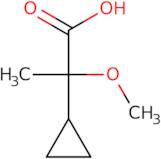 2-Cyclopropyl-2-methoxypropanoic acid