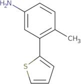 4-Methyl-3-(thiophen-2-yl)aniline