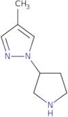 4-Methyl-1-(pyrrolidin-3-yl)-1H-pyrazole