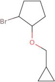 1-Bromo-2-(cyclopropylmethoxy)cyclopentane