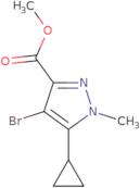 Methyl 4-bromo-5-cyclopropyl-1-methyl-1H-pyrazole-3-carboxylate