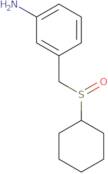 3-[(Cyclohexanesulfinyl)methyl]aniline