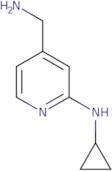 4-(Aminomethyl)-N-cyclopropylpyridin-2-amine