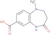 1-Methyl-4-oxo-2,3,4,5-tetrahydro-1H-1,5-benzodiazepine-7-carboxylic acid