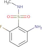 2-Amino-6-fluoro-N-methylbenzene-1-sulfonamide