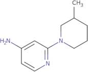 2-(3-Methylpiperidin-1-yl)pyridin-4-amine