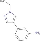 3-(1-Ethyl-1H-pyrazol-4-yl)aniline