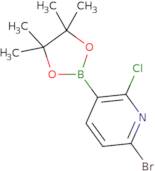 6-Bromo-2-chloro-3-(4,4,5,5-tetramethyl-1,3,2-dioxaborolan-2-yl)pyridine