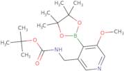 tert-Butyl (5-methoxy-4-(4,4,5,5-tetramethyl-1,3,2-dioxaborolan-2-yl)pyridin-3-yl)methylcarbamate