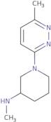 N-Methyl-1-(6-methylpyridazin-3-yl)piperidin-3-amine