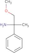 1-Methoxy-2-phenylpropan-2-amine