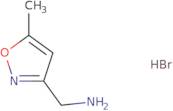 1-(5-Methylisoxazol-3-yl)methanamine hydrobromide