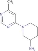 1-(6-Methylpyrimidin-4-yl)piperidin-3-amine