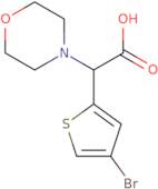 (4-Bromo-2-thienyl)(morpholin-4-yl)acetic acid hydrochloride