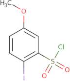 2-Iodo-5-methoxybenzene-1-sulfonyl chloride