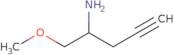 1-Methoxypent-4-yn-2-amine