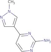 4-(1-Methyl-1H-pyrazol-4-yl)pyrimidin-2-amine