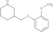 3-(2-Methoxy-phenylsulfanylmethyl)-piperidine