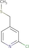 2-Chloro-4-[(methylsulfanyl)methyl]pyridine