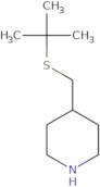 4-((tert-Butylthio)methyl)piperidine