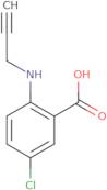 5-Chloro-2-[(prop-2-yn-1-yl)amino]benzoic acid