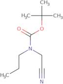 tert-Butyl N-(cyanomethyl)-N-propylcarbamate