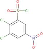 2,3-Dichloro-5-nitrobenzene-1-sulfonyl chloride