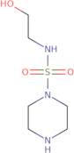 2-[(Piperazine-1-sulfonyl)amino]ethan-1-ol