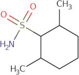 2,6-Dimethylcyclohexane-1-sulfonamide