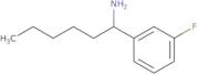 1-(3-Fluorophenyl)hexan-1-amine