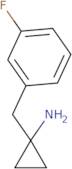 1-[(3-Fluorophenyl)methyl]cyclopropan-1-amine