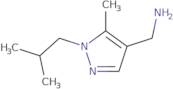 [5-Methyl-1-(2-methylpropyl)-1H-pyrazol-4-yl]methanamine