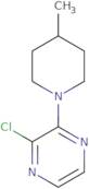 2-Chloro-3-(4-methylpiperidin-1-yl)pyrazine