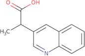 2-(Quinolin-3-yl)propanoic acid
