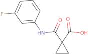 1-[(3-Fluorophenyl)carbamoyl]cyclopropane-1-carboxylic acid