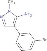 4-(3-Bromo-phenyl)-2-methyl-2H-pyrazol-3-ylamine