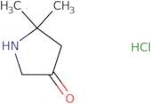 5,5-Dimethylpyrrolidin-3-one hydrochloride