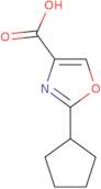 2-Cyclopentyl-4-oxazolecarboxylic acid