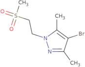 4-Bromo-1-(2-methanesulfonylethyl)-3,5-dimethyl-1H-pyrazole