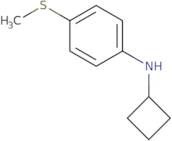 N-Cyclobutyl-4-(methylsulfanyl)aniline