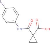 1-[(4-Iodophenyl)carbamoyl]cyclopropane-1-carboxylic acid