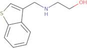 2-[(1-Benzothiophen-3-ylmethyl)amino]ethan-1-ol