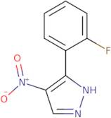 3-(2-Fluorophenyl)-4-nitro-1H-pyrazole