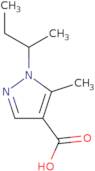 1-(Butan-2-yl)-5-methyl-1H-pyrazole-4-carboxylic acid