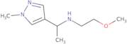 N-(2-Methoxyethyl)-1-(1-methylpyrazol-4-yl)ethanamine