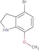 4-Bromo-7-methoxy-2,3-dihydro-1H-indole