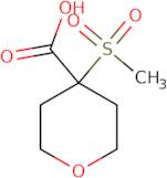 4-Methanesulfonyloxane-4-carboxylic acid