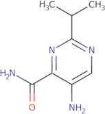 5-Amino-2-(propan-2-yl)pyrimidine-4-carboxamide