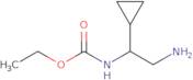 Ethyl N-(2-amino-1-cyclopropylethyl)carbamate
